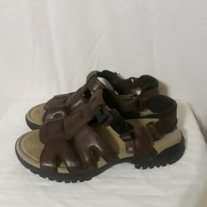 Teva 6553 Brown leather waterproof Hiking Sandals